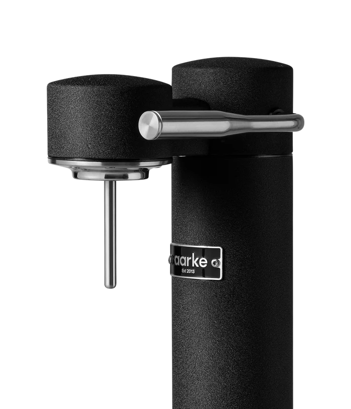 Aarke Carbonator 3 Matte Black – precision nozzle detail
