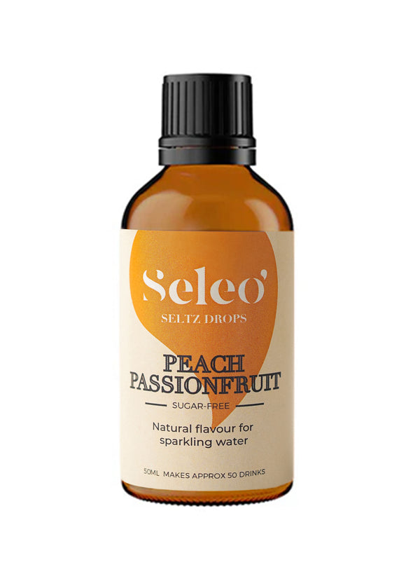 Peach & Passionfruit Seltz Drops