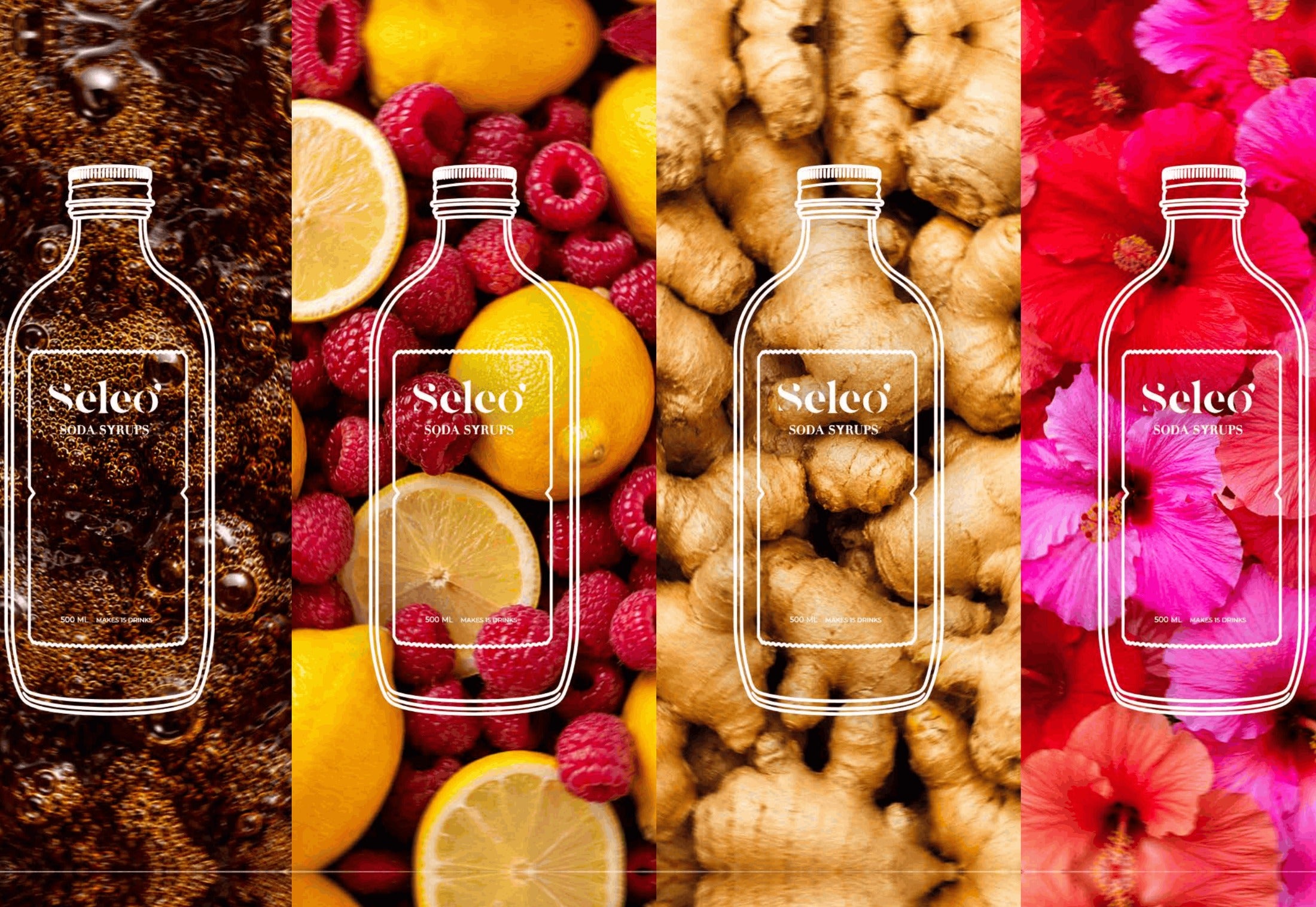 Natural soda syrups
