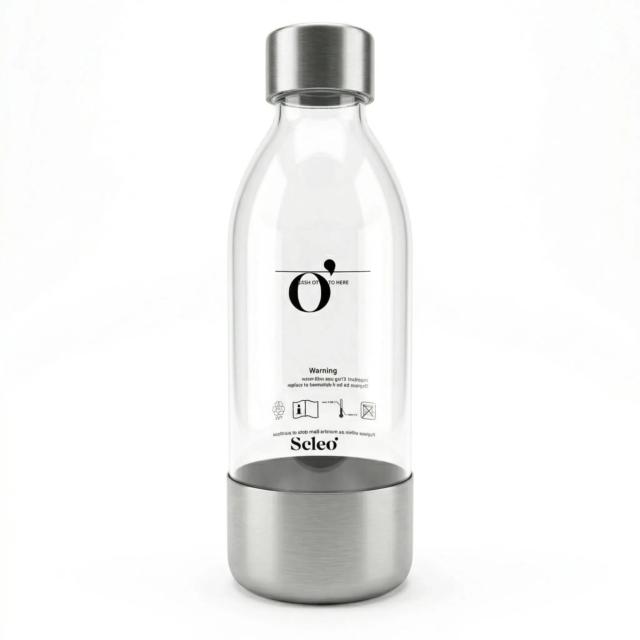 Lumi 0.5L PET bottle for carbonating and carrying sparkling water on the go
